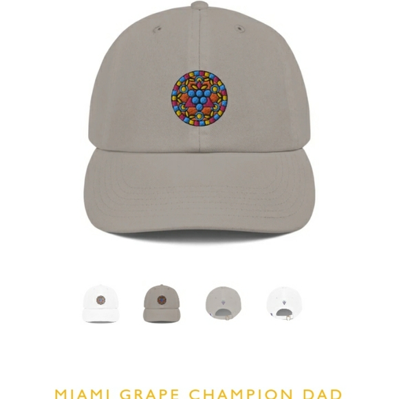 Champion Other - Grape God x CHAMPION Miami Grape Dad Hat Collab
